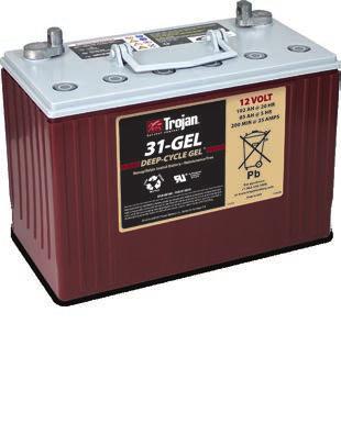 The durability, reliability and performance of Trojan s deep-cycle gel batteries offer significant