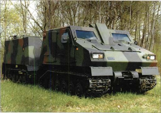 TRACKED APCs /WEAPONS CARRIERS VARIANTS The BvS 10 is of modular construction enabling it to underake a wide range of battlefield missions and unit can be modified to accept a wide range of