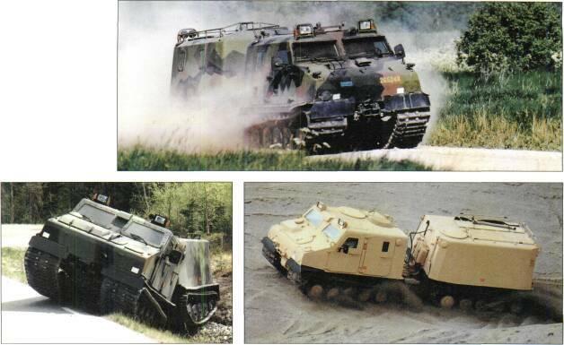 TRACKED APCs /WEAPONS CARRIERS Right: BV