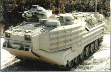TRACKED APCs /WEAPONS CARRIERS LVTP7A1 with 40mm/12.7mm turret.