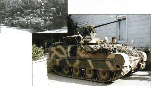 TRACKED APCs /WEAPONS CARRIERS Above: Dutch Army vehicle with 25mm one-man turret (C R Zwart) Right: Dutch Army vehicle with 25mm one-man turret