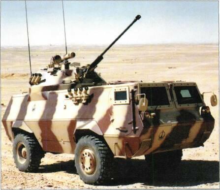 4x4 VEHICLES Fahd 30 was shown for the first time in 1991 and is essentially the Fahd fitted with the complete turret of the Soviet BMP-2 IFV armed with 30mm cannon, 7.