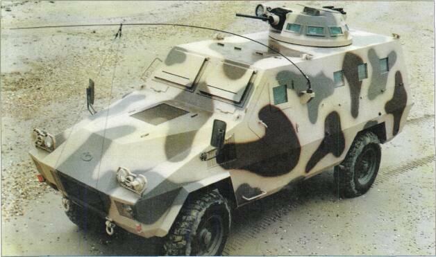 4x4 VEHICLES Above: ACM AT VBL light armoured car with