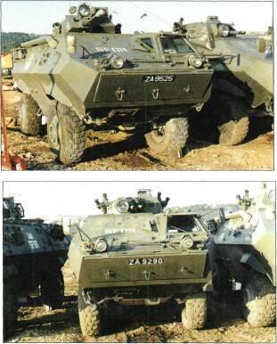 4x4 VEHICLES Above: Condor (4x4) with 20mm