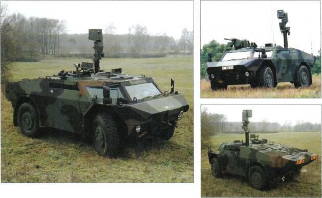 4x4 VEHICLES Above: Fen neck (Netherlands Army) Top right: