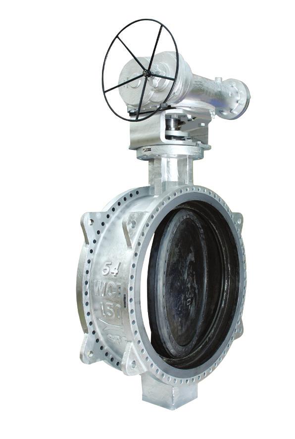 Triple-offset Butterfly Valves L&T Valves offers a comprehensive range of Triple-offset Butterfly Valves in a variety of body styles and materials to address critical process requirements in diverse