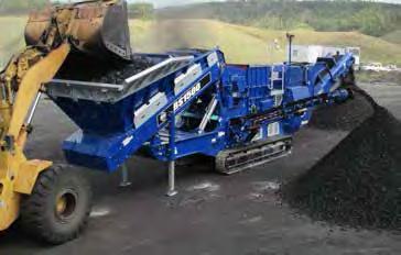 ROLL-SIZER - RS1500 The RS1500 has been innovatively designed to be able to process material for a wide range of applications ranging from coal to road plainings.