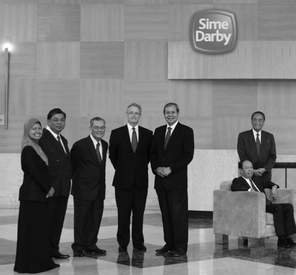 12 Board of Directors Seated from left: Tun Musa Hitam (Chairman), Tun Ahmad Sarji Abdul Hamid (Deputy Chairman) Standing from left: Norzilah Megawati Abdul Rahman (Group Secretary), Dato Seri Ahmad