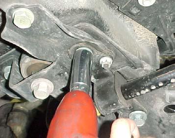 the stock sway bar. Remove the end links from the ends of the sway bar.