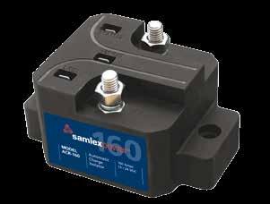 damage to connected components Protects against excessive voltage caused by faulty alternators or chargers Prevents excessive discharge of batteries Automatic voltage detection - 12VDC or 24VDC