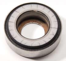 Run Dry Seal Failure MECHANICAL SHAFT SEALS (Continued) This occurs when the pump is operated without enough liquid to lubricate and cool the seal faces.