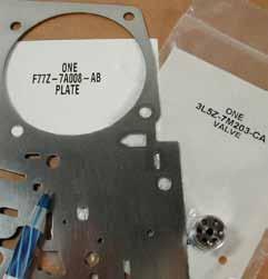 Figure 3 This plate and part number does not have an EPC relief hole (Figure 3) and must be used with OE part # 3L5Z- 7M203-JA end plug relief.