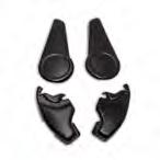 Order Toll Free: 877-243-4943 Seat Components 82-88 Bucket Seat Hinge Covers (set of 4) 1982-1988 Monte Carlo & El Camino reproduction bucket seat hinge covers (set of 4, upper and lower).