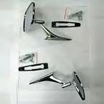 Order Toll Free: 877-243-4943 Doors & Components 69-72 Chrome Rear View Mirror Set 1969 Chevelle & 1969-1972 El Camino reproduction chrome mirror set (left & right) w/ gaskets and hardware.