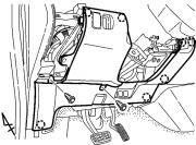 A 6) 7. Remove the lower dash cover. (Fig. A 7) Screw Fig. A 5 Screw i.