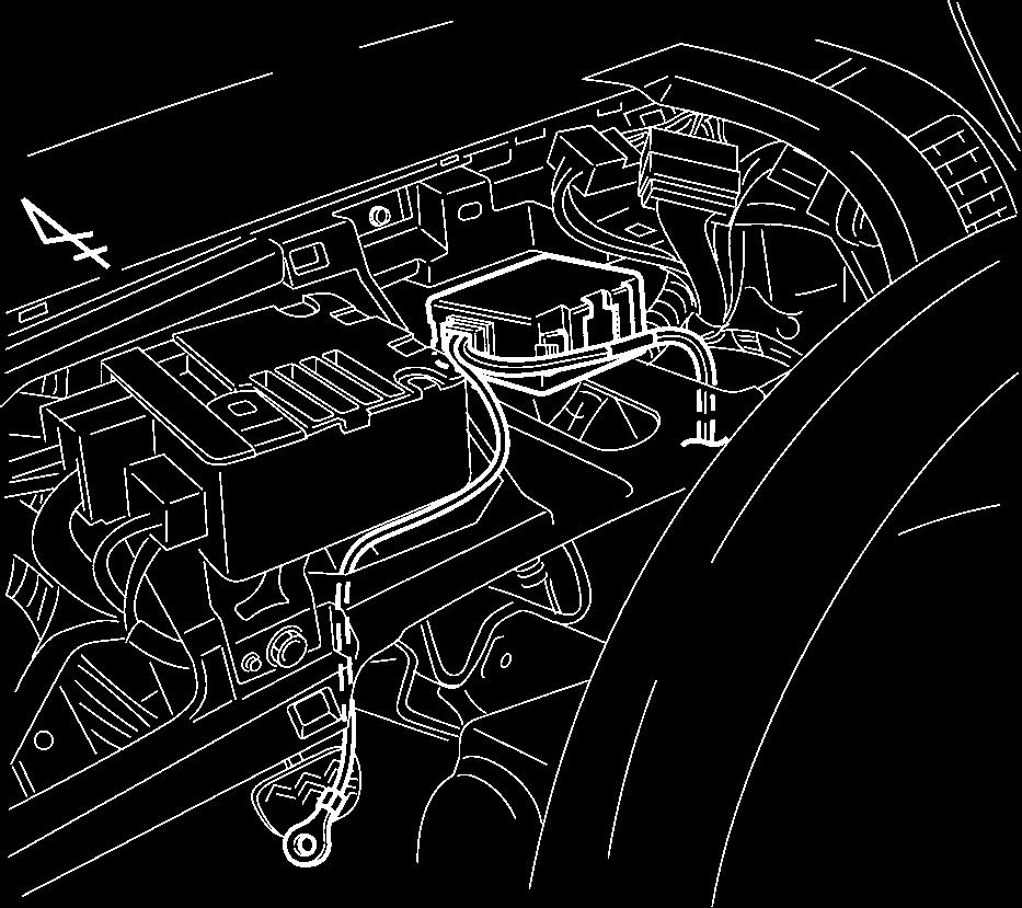 5. Secure the 2P connectors to the vehicle harness with one (1) medium wire tie. (Fig. D 3) E. V2 Harness Installation (continued). Power Steering Control Module 1.