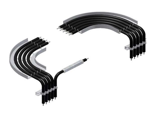 Installation Methods... Horizontal Runs 1. TubeTrace tubing bundles may be installed in cable trays or by using individual strut channel. 2.