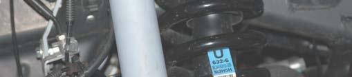 Do not use air impact on the upper and lower ball joint,