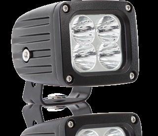 25 30 68 215 429 Model Width Height H w/mount Depth S4 2.9" 2.5" 3" 3.1" The hard-working Explorer LED Sport Lights can be mounted just about anywhere you need illumination.