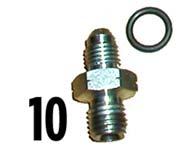 Install the provided 12mm to JIC-4 fitting with one 12mm o-ring (Figure 2, #10). 15. (04.