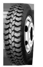 > Excellent Torque capability for better traction > Improved casing profile technology for higher durability > Suitable for driving wheels > Reinforced tread area gives excellent