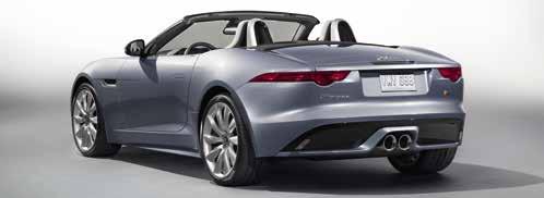 rear parking aid) SPORT DESIGN PACK Body kit designed to further enhance the F-TYPE performance image. This body kit allows customers to create an exclusive sporty exterior trim.