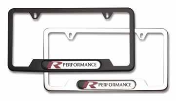 Polished surround with R Performance logo C2C20092 Black surround with R Performance logo C2C20093