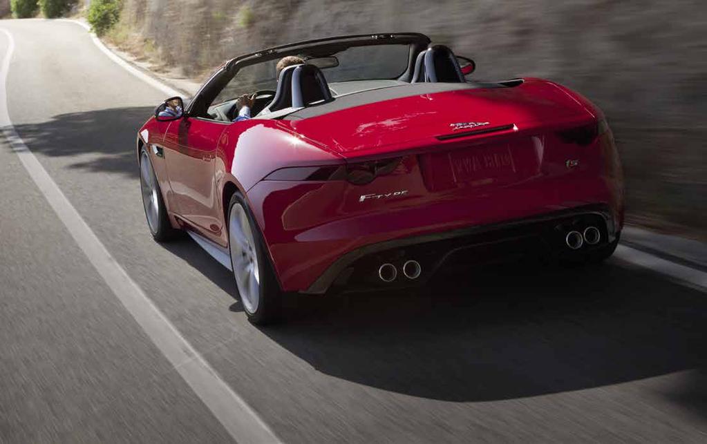 Accessories shown in this brochure are for Jaguar F-TYPE vehicles. Jaguar frequently makes additions and deletions to the range of accessories offered to Jaguar owners.