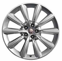 ALLOY WHEELS Exuding both performance and style, Jaguar alloy wheels and wheel accessories enhance your connection to the road