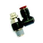 CONICAL STRAIGHT SPEED CONTROLLER (WITH RED SLEEVE) FOR CYLINDER VERSION M5 cil. 4 M5 cil.