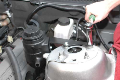 here using the provided 10mm bolts. 2011-2013 Ford Mustang 5.0L 78.