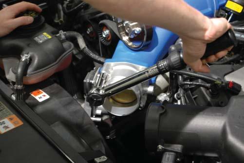supercharger inlet barb as shown. If your vehicle is an automatic transmission, there was an H splitter.