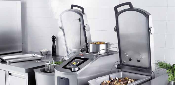 .. thanks to the flexibility of the VarioCooking Center MULTIFICIENCY, you can use it for a wide variety of cooking methods.