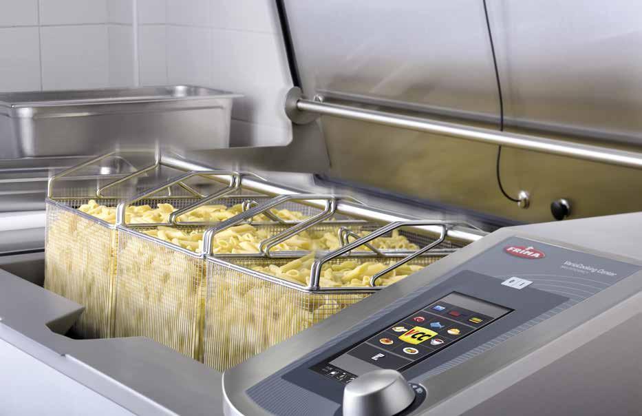 The VarioCooking Center MULTIFICIENCY will automatically fill itself with