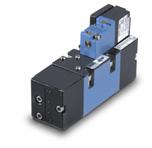 Direct solenoid and solenoid pilot operated valves Series ISO Function Port size Flow (Max) Individual/Manifold mounting Series /, / / - /8.