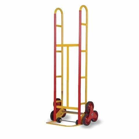 welded construction Dimensions HAND TRUCK 41431004 520mm W x 410mm D x 1500mm H Powder coated finish Toe Plate Size 425mm W x 140mm D Powder coated finish Toe Plate Size