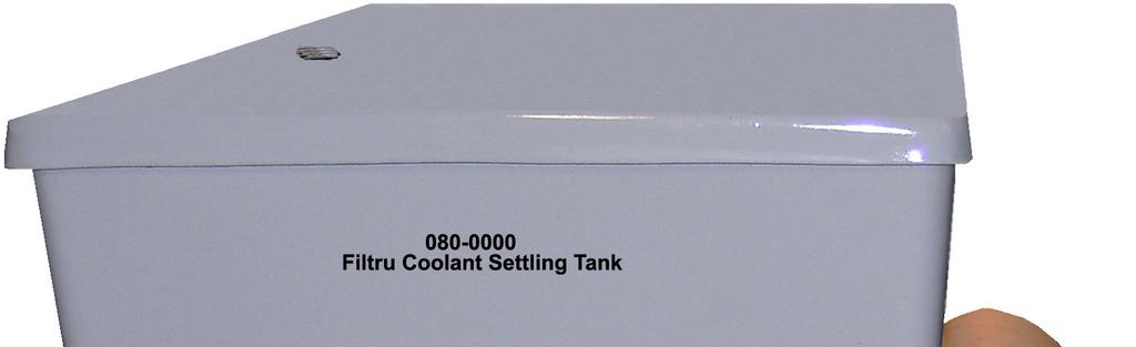 Coolant Accessories and Miscellaneous * FilTru Tank and Filter Assembly with an 15 gallon capacity which includes one roll of filter paper. Included on all complete DedTru Systems.