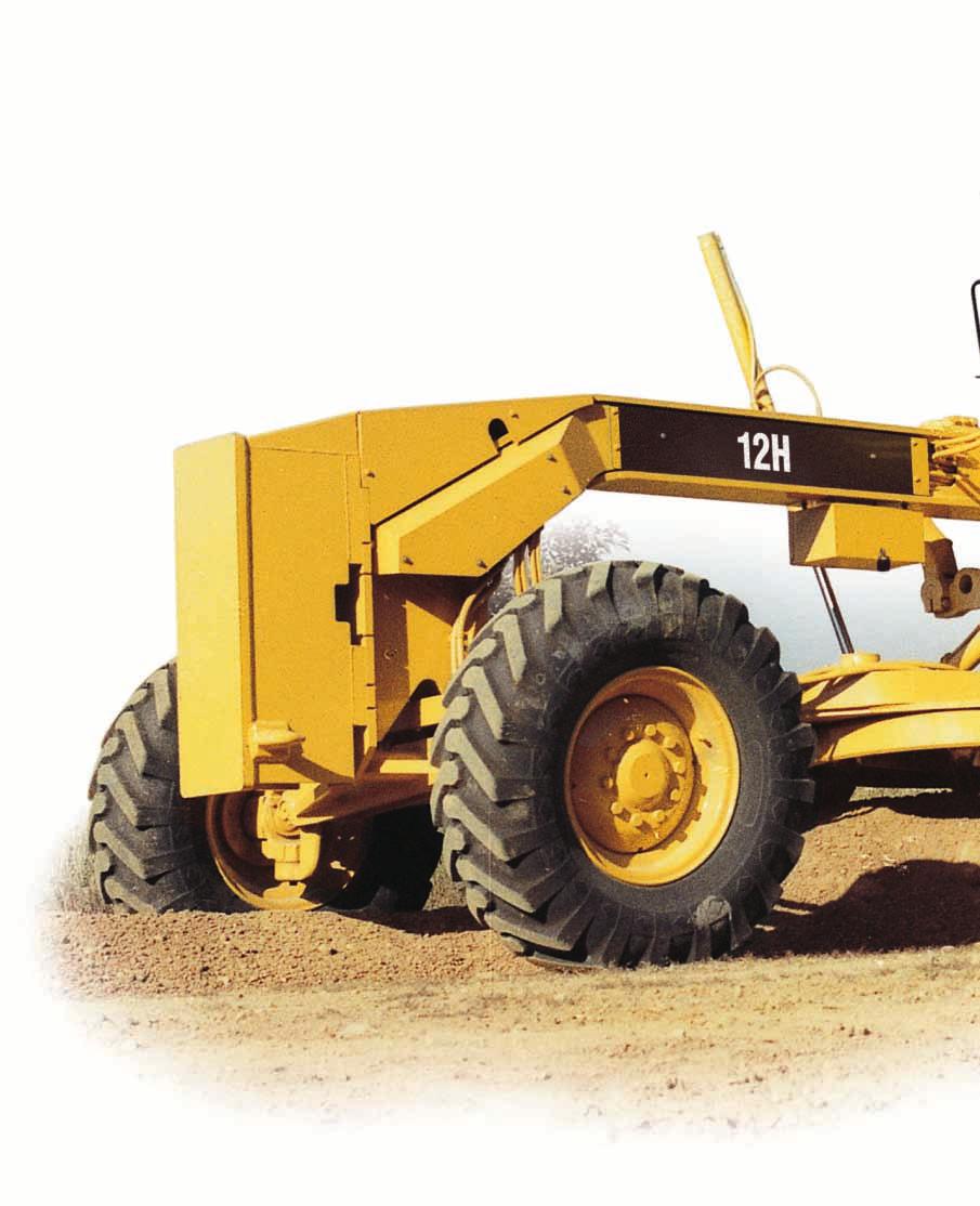 Caterpillar 12H Motor Grader The 12H blends productivity and durability to give you the best return on your investment.