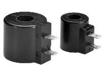 Standing Molded Supplied when application requires a more rugged, moisture resistant coil Used with slotted housings, or yoke in Series 2 & 3; grommet and