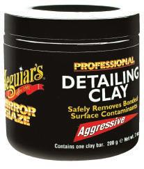 Touch Spray Detailer (D155) diluted 1:1 Method: Hand Dilution: RTU Size: 200g bar Part #: C2000 C2100 DETAILING CLAY