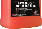vinyl Excellent clay lubricant when diluted 1:1 Method: Spray & Wipe Dilution: RTU Size: 1 Gal. 5 Gal. Secondary Bottle 32 oz.