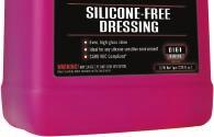 Bottle Part #: D16001 D16005 D16055 D20160PK12 D161 SILICONE-FREE DRESSING Even, high-gloss shine Ideal for