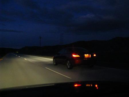 Nighttime Driving If you are driving at night does the cart have: - working headlights? - brake lights? - turn signals?