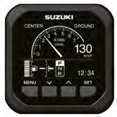 ** 4inch gauges that require 85mm mounting holes (as researched by Suzuki) DISPLAY VARIATIONS