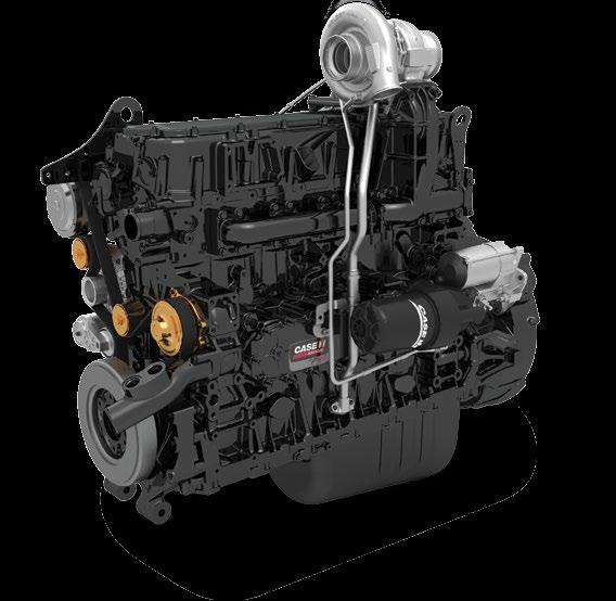 Case IH has applied SCR exclusively, right from the start, because it works without throttling back performance to provide uncompromised power, along with extended maintenance intervals and enhanced