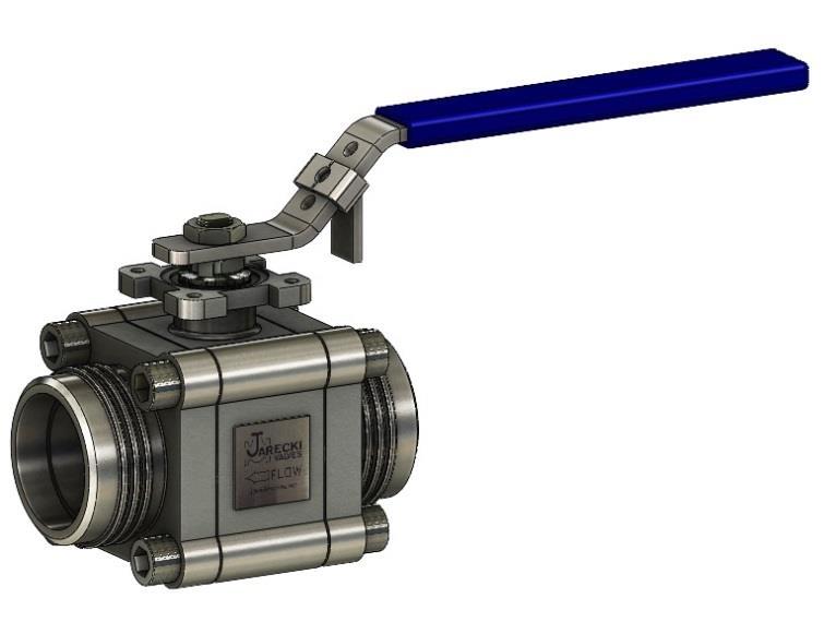 W SERIES 3-PIECE BALL VALVES In-Line repairable metal seated ball valves for industrial and process applications.