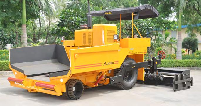 Over 2500 units in operation. Mechanical Paver Finisher RM 6 HES.