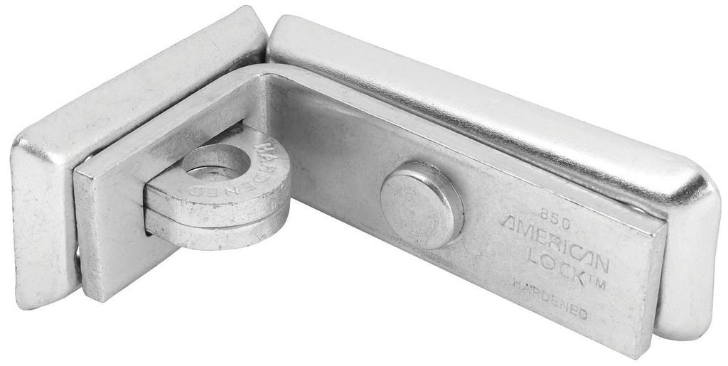 A2500 or A2000 hidden shackle locks for maximum security Cast steel hasps
