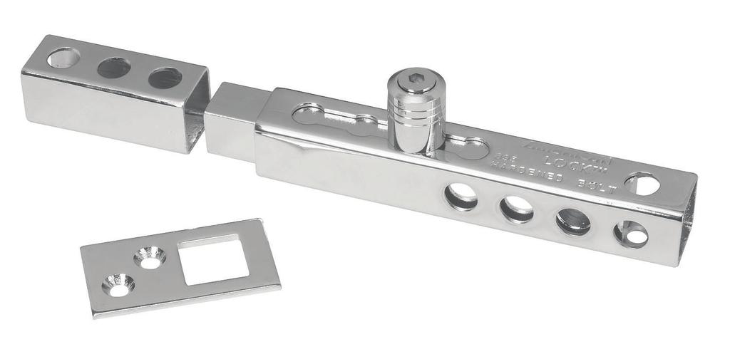 corrosion-resistance Fully adjustable from 3/4 to 2-3/8 Mounting hardware