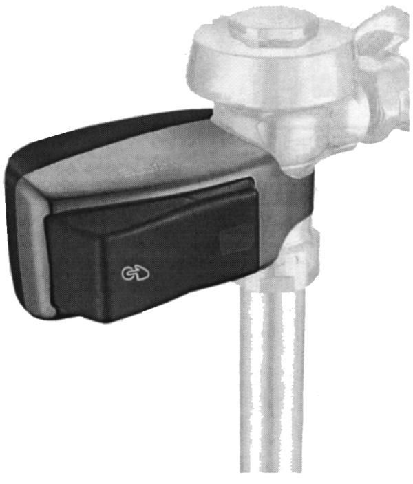 Sloan Auto Flush SLOAN UPPERCUT DUAL-FLUSH HANDLE RETROFIT KIT 31053 Reduce water volume by 30%! Lifting handle up initiates reduced flush (1.